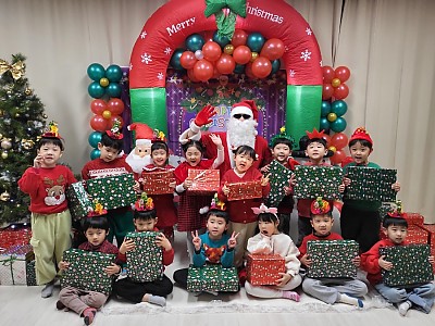 산타행사 및 포트럭파티